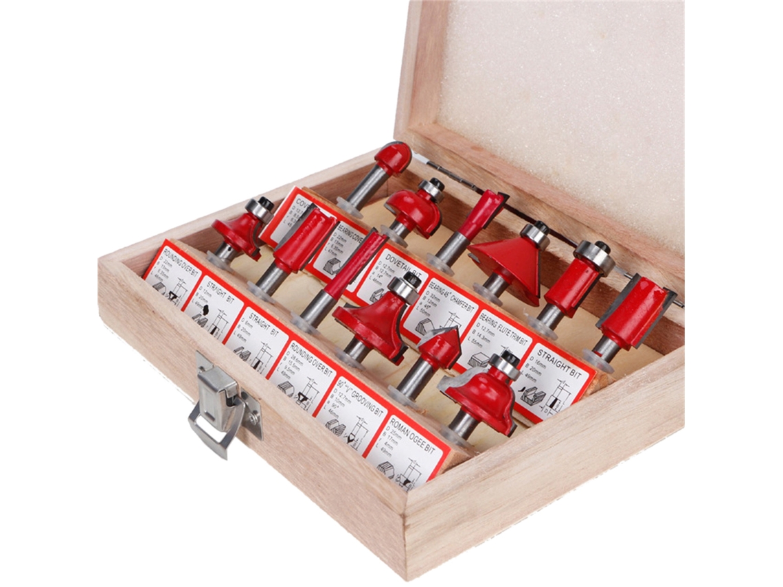 Kit De Fresadoras Laxiscreed Para Carpintaria E Escultura Em Madeira Para Bordas E Trabalhos Artísticos