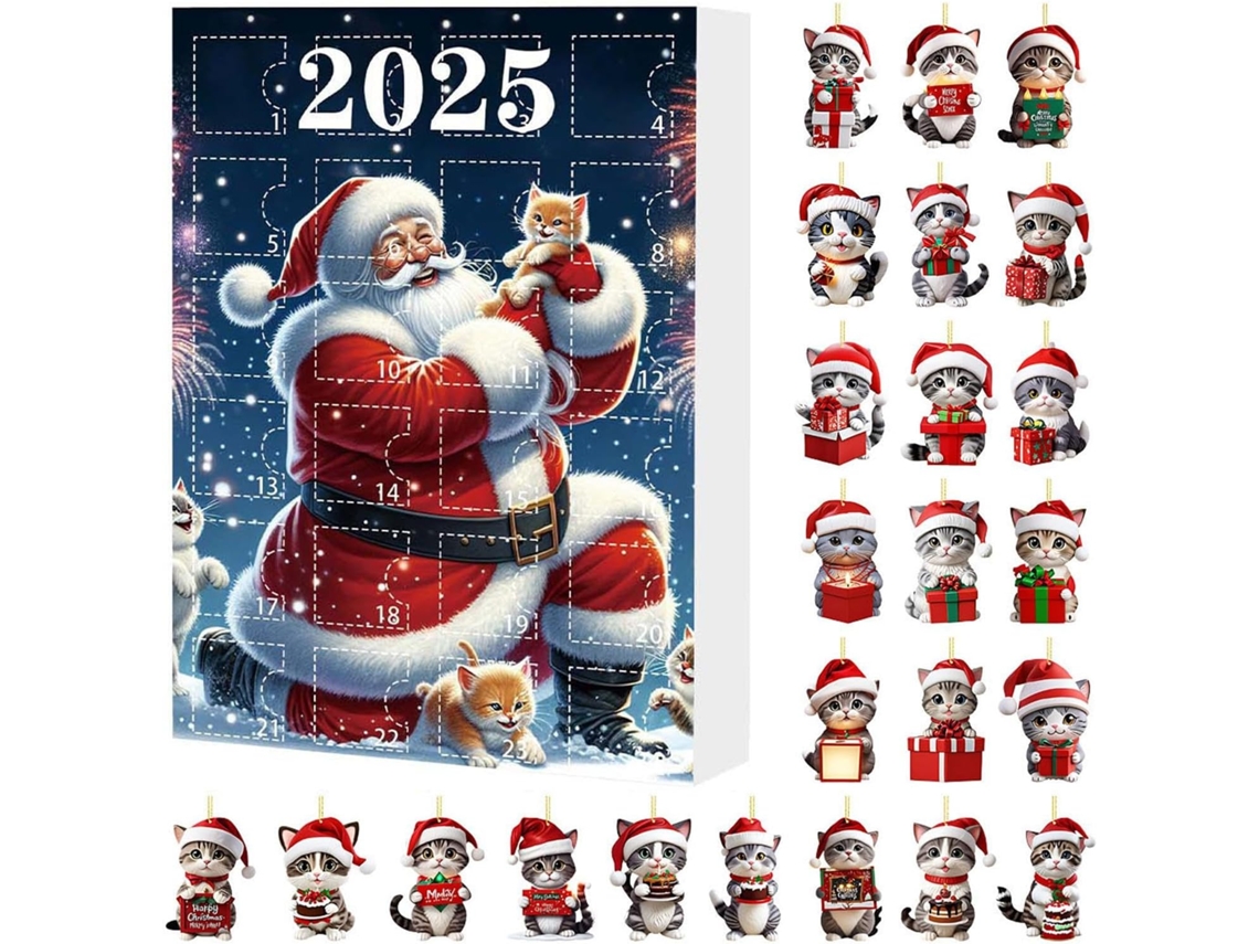 Calendário Do 2025 Para De 24 Acrílico 2d De , Escritório, , Dormitório, , , , Etc. Gokoco