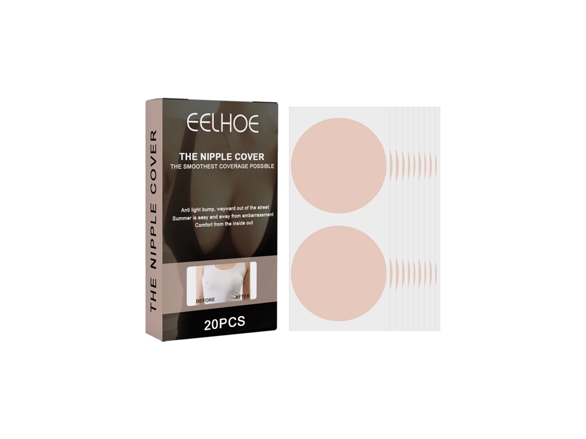 Covers Nip Invisíveis Eelhoe Anti ponto Proeminente