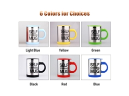 Caneca Auto Misturante 400ml Aço Inox Com Tampa