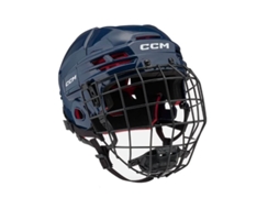 Capacete De Hóquei Ccm Tachas 70 Sr Com Gaiola
