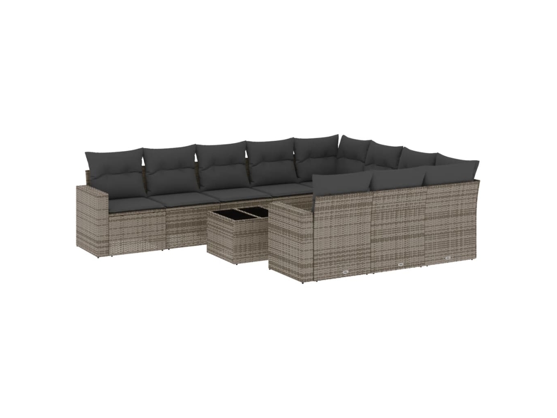 Garden Sofa Set, Garden Sofa Sets Vidaxl Cinzeto Rattan / Vime (n/a)
