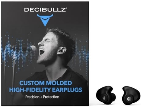 Tampões para Ouvidos DECIBULLZ para Música