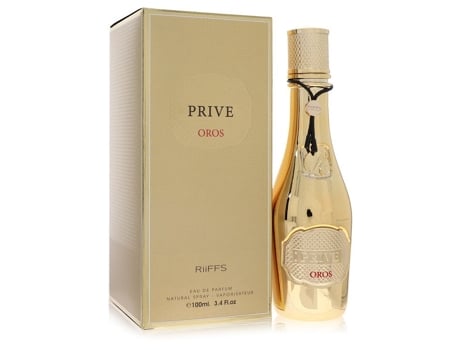 Perfume Feminino RIIFFS Prive Oros RIIFFS Eau de Parfum 3.4 Oz For Women 100 Ml