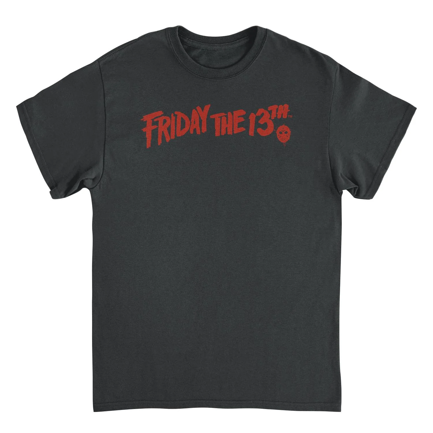 Rockinstone Friday The 13th Logo Black T-shirt Size:xxxl