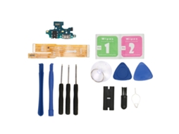 Aetheria kit Conector Dock Porta de Carregamento Pcb para Celular A41 A415 com Acessórios Completos