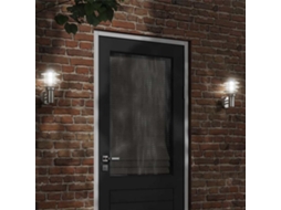 Vidaxl Candeeiro De Parede Para Exterior Aço Inoxidável Prateado