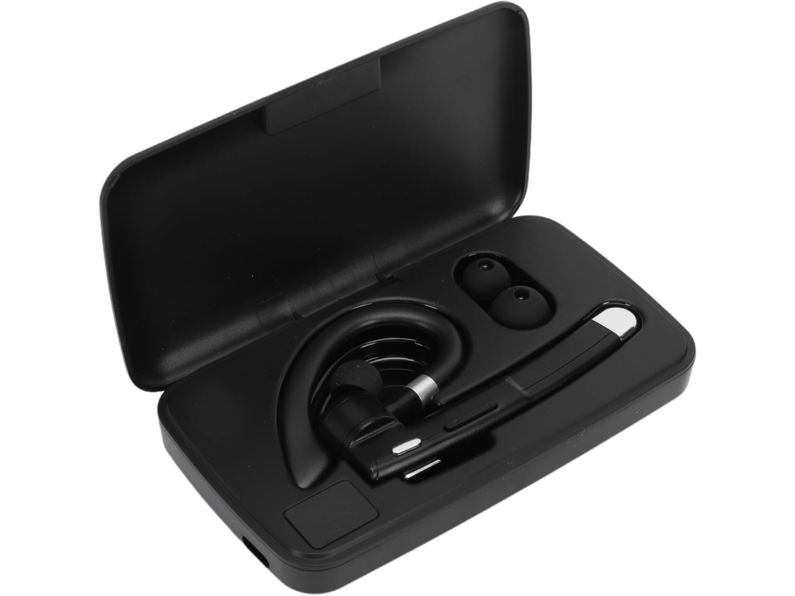 Jectse Oreillette Bluetooth Para Oreille Unique, Casque Fil Com Micro Antibruit, Redução De 35 Db, 64 Horas