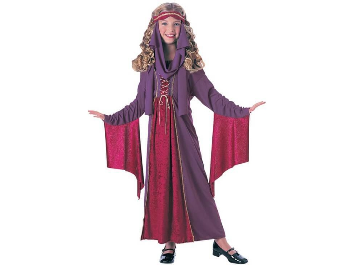 Fato de Menina DISFRAZZES Princesa Gótica Medieval (Tam: 3 a 4 anos)