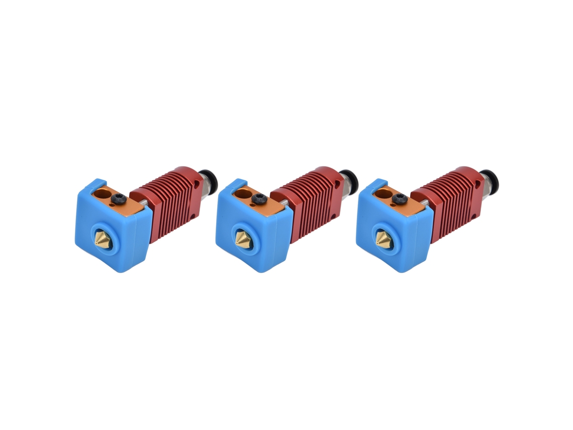 Kit De Bocal Quente Do Extruder De Liga De Alumínio E Latão Peças De Impressora 3d Para Ender 3 Pro