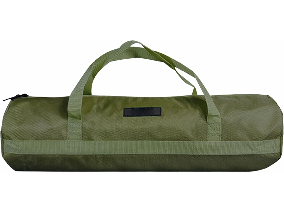 Bolsa para ferramentas em tecido Oxford resistente, ideal para organizar e transportar ferramentas manuais, com zíper grande.