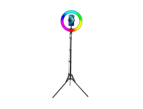 Anel de Luz Led de 26Cm + Tripode 2,1Mts 2700K/5500K