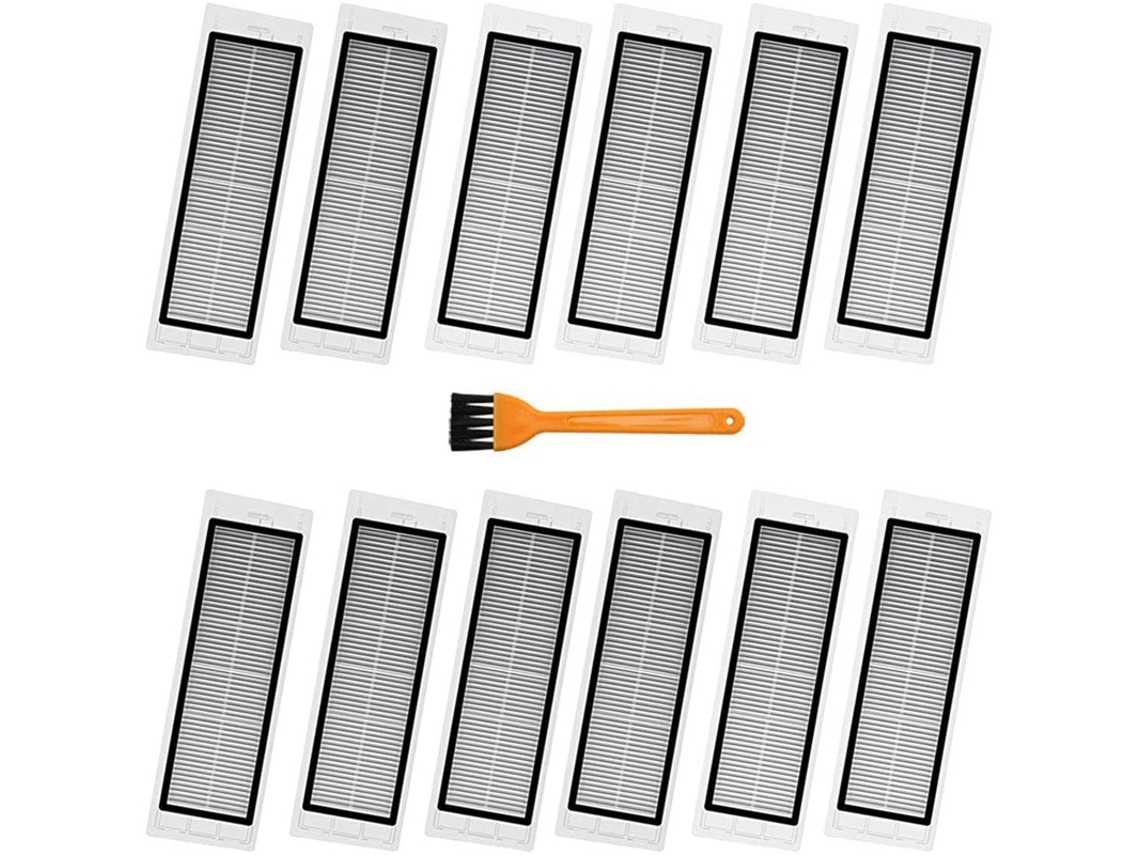Acessório para Aspiradores XIAOMI Pacote 12 Filtros Filtro Hepa Mi S5 S6 Max S4 E20 E25 E35 C10 S50