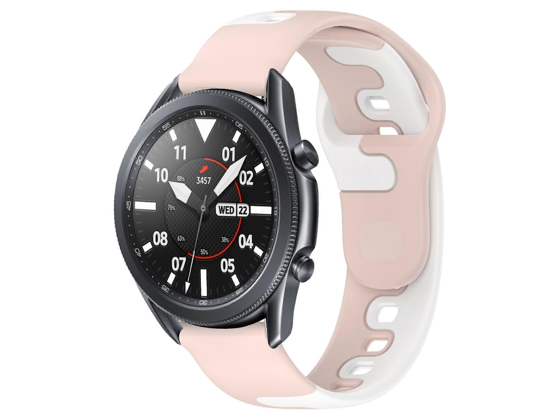 Pulseira De Silicone Bicolor De 22 Mm