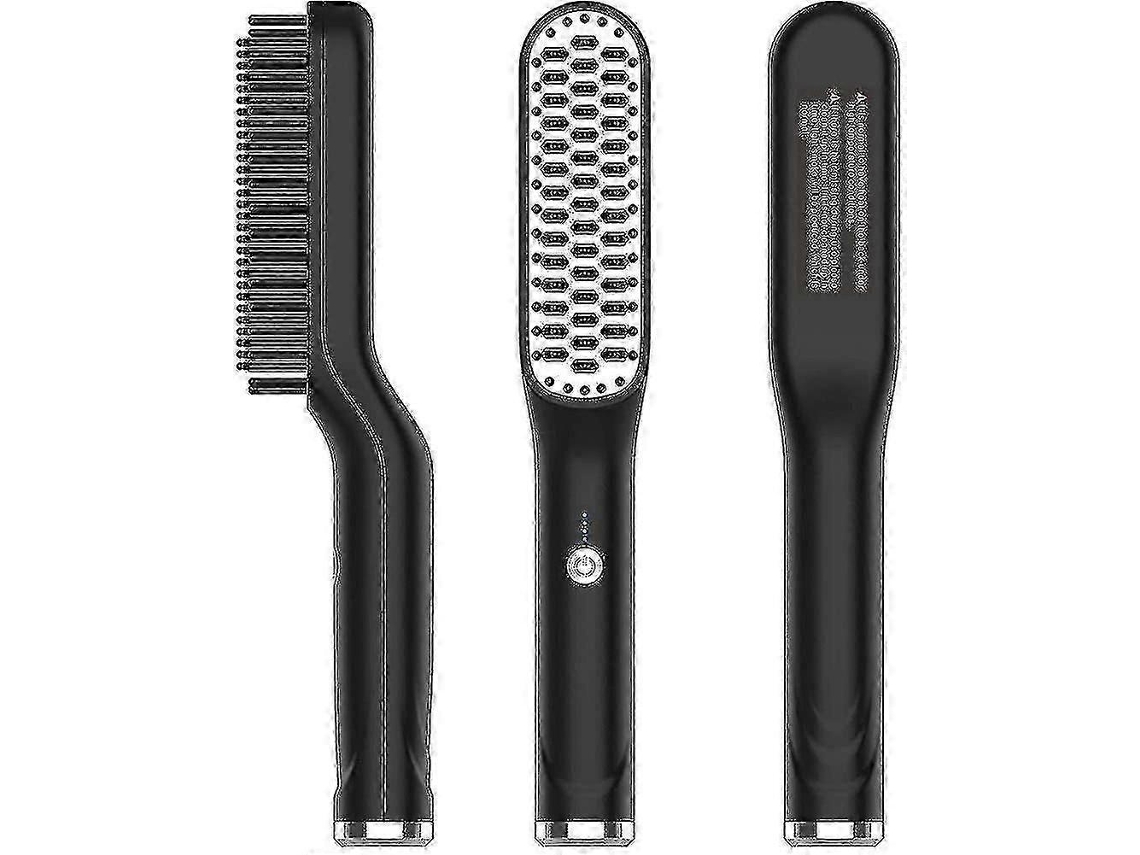 Pente De Alisador De Barba Para Homens. Alisador De Cabelo Elétrico Com 120 232 Nostalgia88
