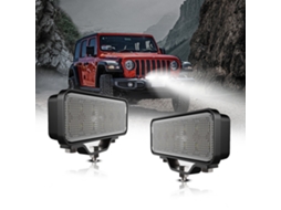 Led Work Light Bars 6 Inch 120w 8000lm Trucks Off-road 2 Pack