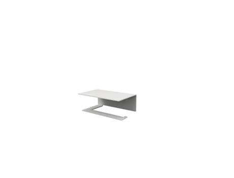 Suporte de Papel Higiénico Berno S Branco Direita FINK 14x5x9 cm