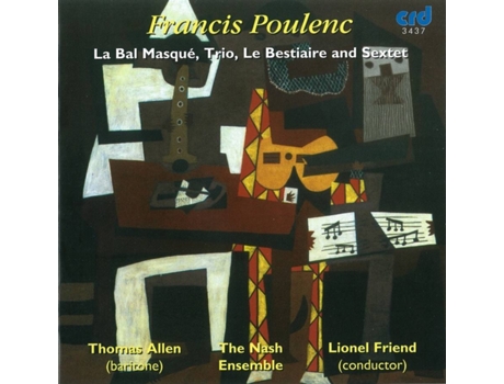 CD Allen,thomas/friend,lionel/nash Ensemble,the - Le Bal Masque/trio/le Bestiaire/sextet (1CD)