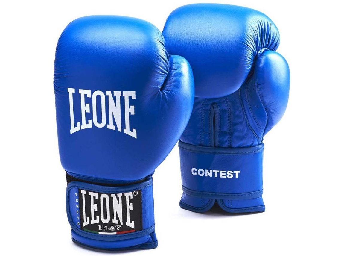Luvas de Boxe LEONE1947 Contest Azul (10 Oz)