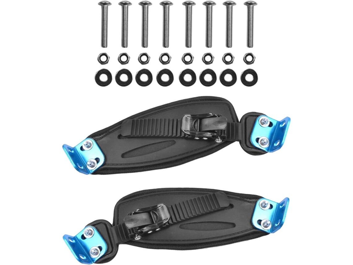 Apoios para os Pés Skates de Montanha com Alça Nylon Ajustável e Estável para Longboards - S/MARCA