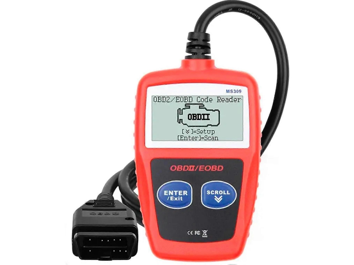 Scanner Obd2 Ms309 - Ferramenta De Diagnóstico Universal Para Códigos De Falha Do Motor, Monitoramento De Emissões E Compatibilidade Com Obdii Can.