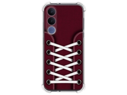 Capa Tumundosmartphone De Silicone À Prova De Choque Para Vivo V70 Fe Design De Tênis 17 Desenhos