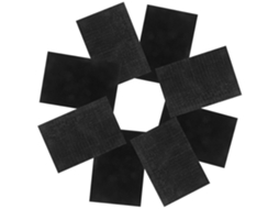 Fechos De Velcro Autoadesivos, Fáceis De Limpar E Duráveis, 12 Pares.