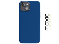 Capa para iPhone 15 Plus MOXIE Rígida Azul