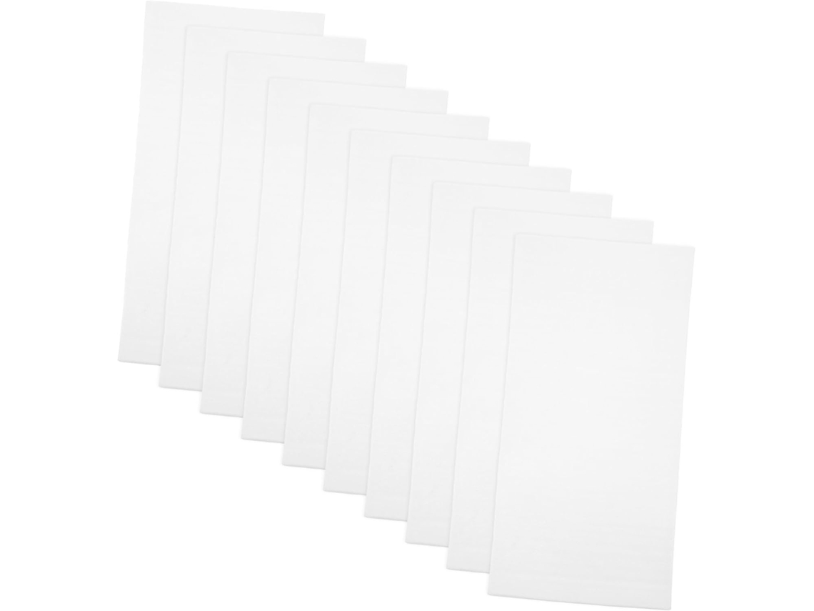 100 Peças De Pochettes Em Mousse Epe Blanc Effet Amortissant Réutilizável Para Embalagem E Expedição Sécurisée