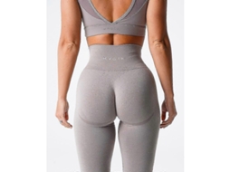 _calcinha Legging Nvgtn Speckled Sem Costura Spandex Mulher Soft Academia Alto Cintura