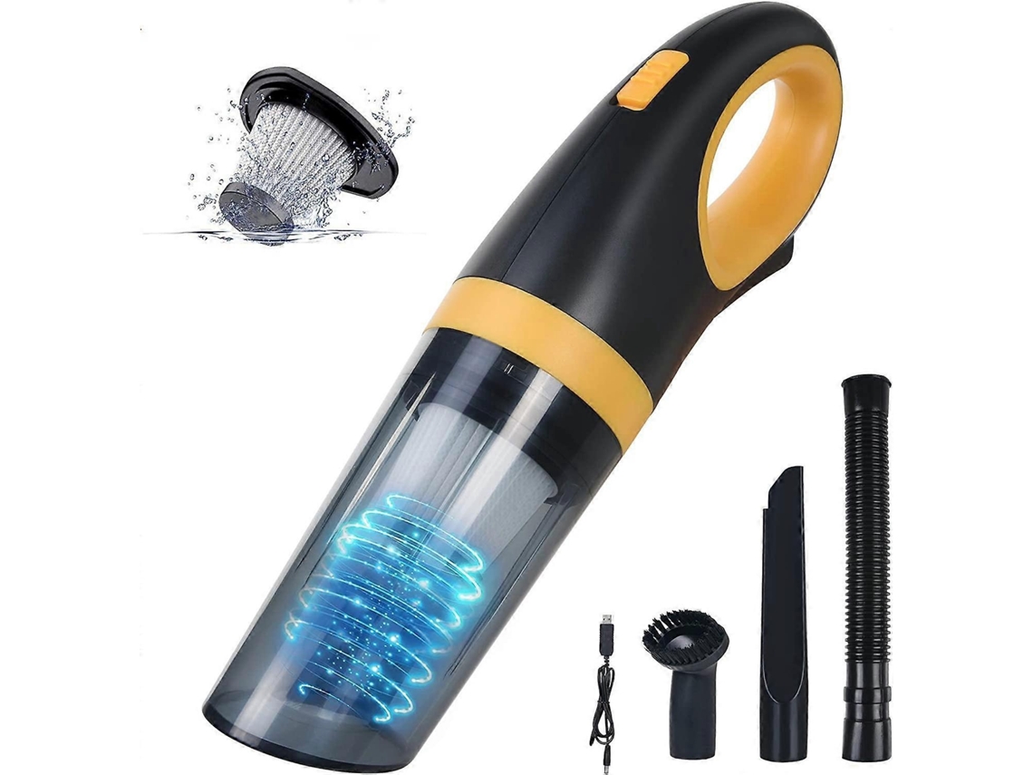 Lurelia Aspirador Portátil Sem Fios Para Carro, 9000 Pa, 8500 Pa, 120 W, 2500 Mah, 28000 Rpm