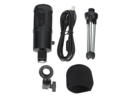 Micrófono Condensador Usb Com Redução De Ruído Pacote Para Gaming Transmissão Ao Vivo Gravação Pc