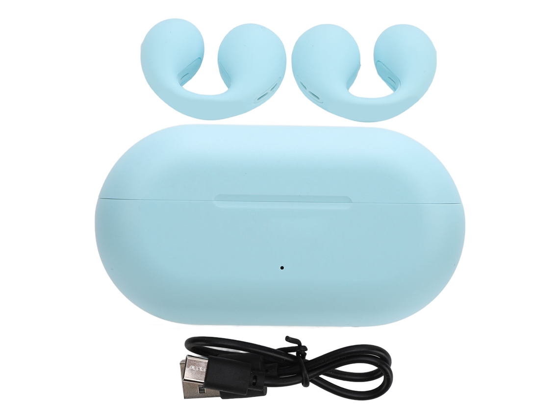Fones de condução óssea com clip EOOCOO, à prova d'água, mini, sem fio