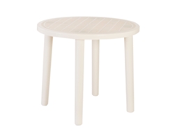Mesa Redonda Exterior Ø86 Creme Olot Garbar