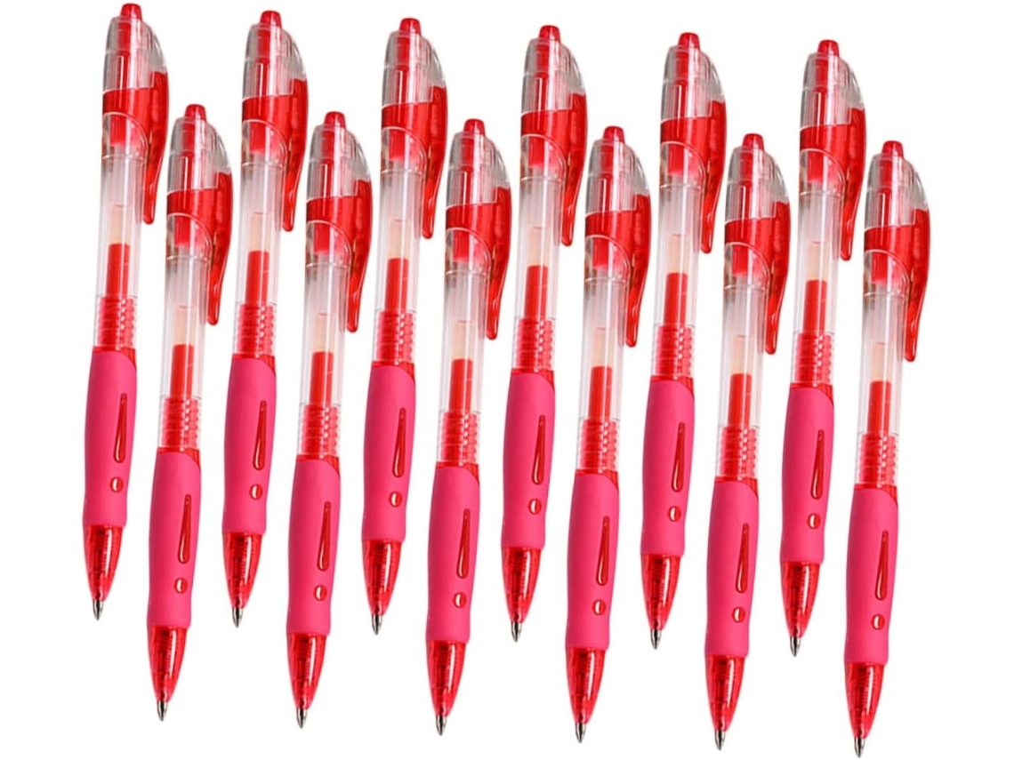 Conjunto De 12 Canetas Magiclulu Para Uso Doméstico, Em Gel,