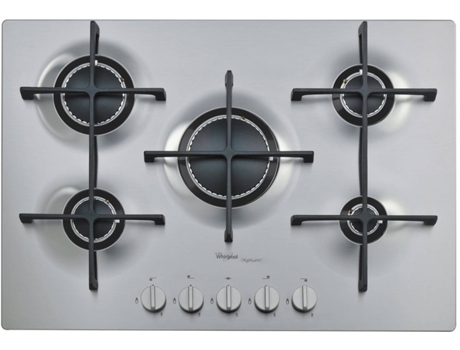 Placa de Gás WHIRLPOOL AKT 798/IXL (Gás Butano-Propano - 73 cm - Inox)