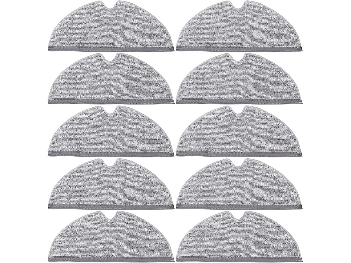 Panos De Esfregão Microfibra, Material Durável Para Uma Limpeza Eficaz E Duradoura, Compatíveis Com Roborock S5 Max, S6 Pure, S6 Maxv, S51 E S50