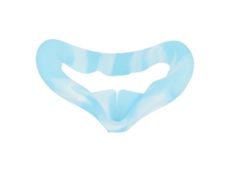 Capa Facial De Silicone Para Quest 2 Protetora De Suor E Luz Lavável Almofada Facial Vr Azul Céu