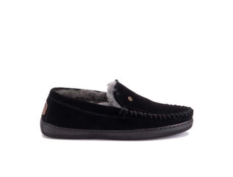 Mocassins de Homem WARMBAT Grizzly Uk Camurça Preto (41)