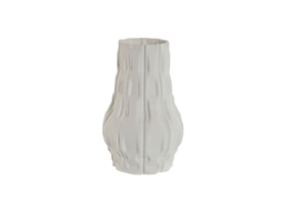 Vaso HOME ESPRIT Branco Grés Moderno 14,5 x 14,5 x 24 cm