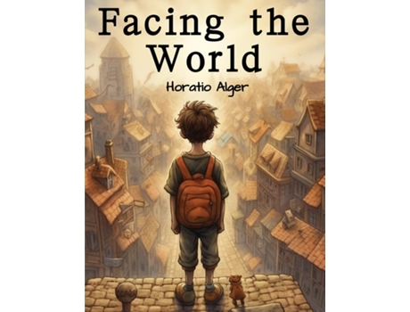 Livro Facing the World de Horatio Alger (Inglês)