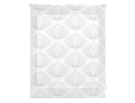 Estore de Rolo HAPPYSTOR Acacia Impressão Digital Gostar Blanco-Gris 175x250 cm