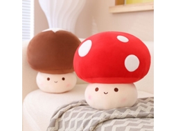 Brinquedo LANDAI Boneca de Cogumelo de Peluche Presente para Meninos e Meninas (Tamanho: 23/30 Cm Cor: Vermelho/Marrom/Branco)