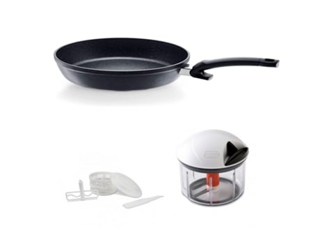 Frigideira Fissler Adamant Comfort 28Cm +Picadora Finecut