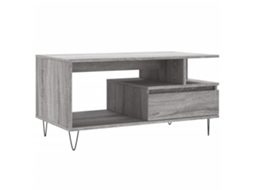 Coffee Table, Coffee Tables Vidaxl Cinzeto Madeira Processada (n/a)