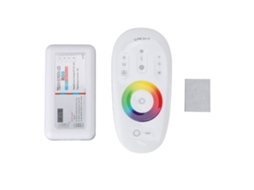 2026 controle Remoto Sem Fio 2.4g para Led Rgb, 3 Canais, Dimmer Táctil, Tensão Constante Dc12 24v