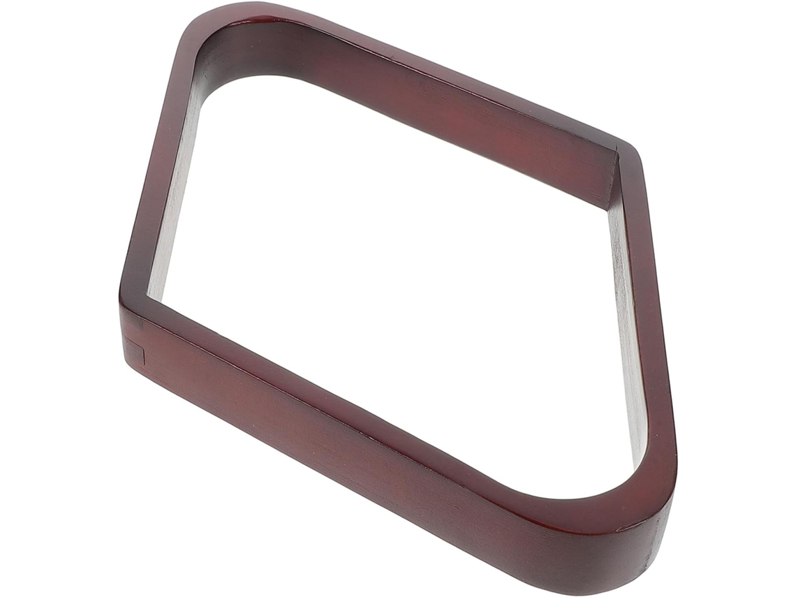 Suporte SFUSHOS triangular para bolas de bilhar, madeira, 9x57 mm