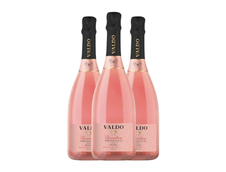 Espumante rosé VALDO Elevantum Millesimato Rosé Brut Prosecco (0.75 L - 3 Unidades)