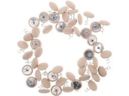 Conjunto Toyvian com 50 pinos antiderrapantes para enchimento de cama, pinos giratórios para enchimento, Alfinetes para tecido.