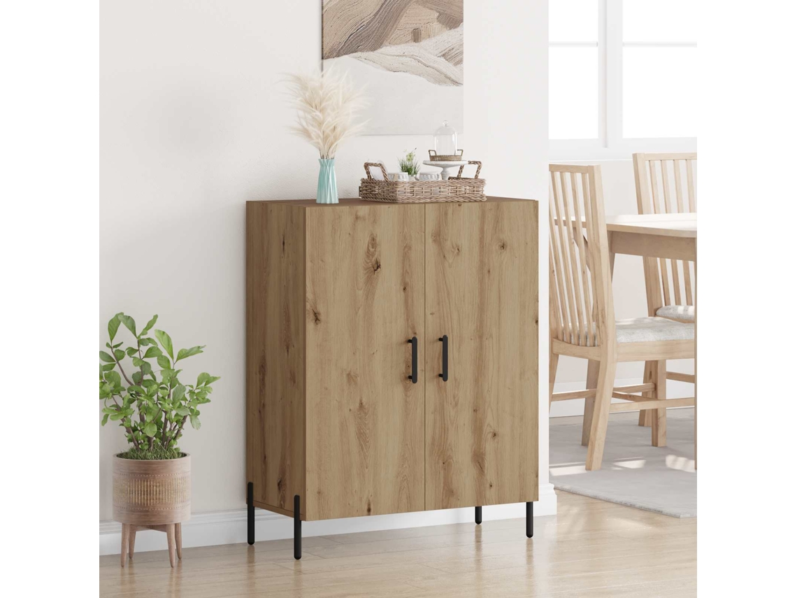 Vidaxl Buffet Carvalho Artesanal 69,5 X 34 X 90 Cm